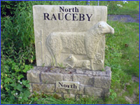 North Rauceby Sign